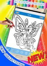 how to draw & coloring Winx Club new collection截图3