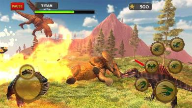 Flying Dinosour Simulator Game 3d截图3