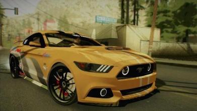 Mustang GT Offroad Hill Climb Racing截图3