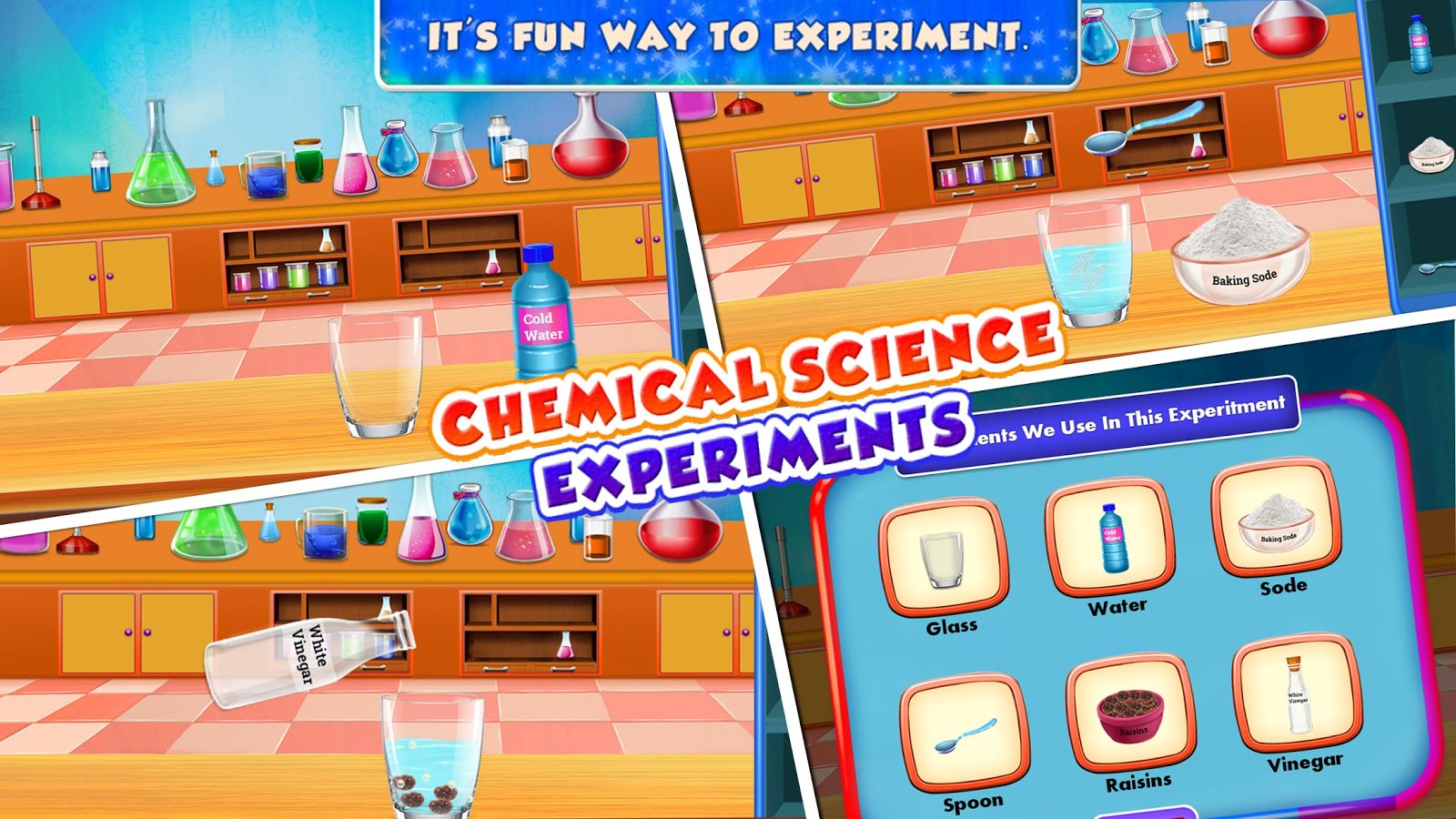 Science Experiment with Chemicals for toddler截图3