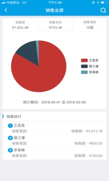 智能云進(jìn)銷存服裝版截圖