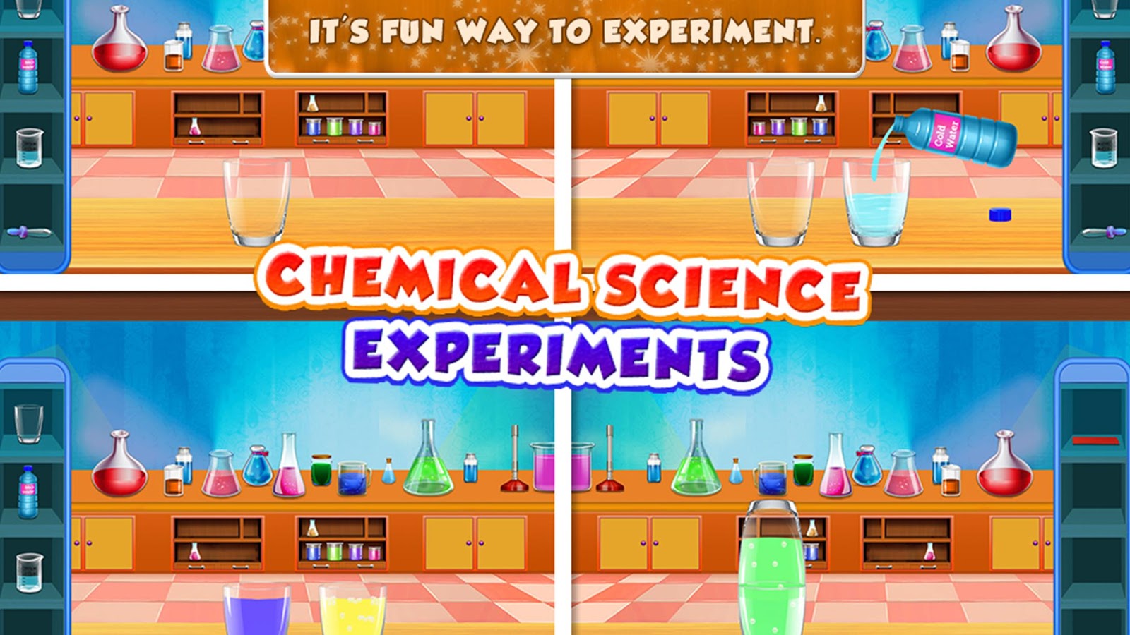 Science Experiment with Chemicals for toddler截图1