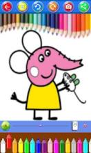 Peppa Coloring Pages for kids截图3