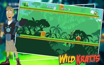 Wild Aviva Run Kratts - Jungle rescue adventure截图1