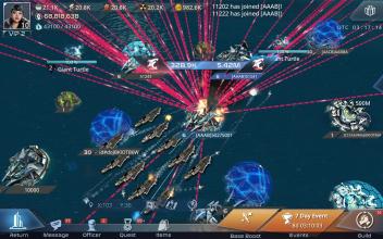 Sea Fortress  Epic War of Fleets截图1