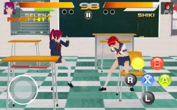 Schoolgirls Battle - Fighting Rumble Arena截图2