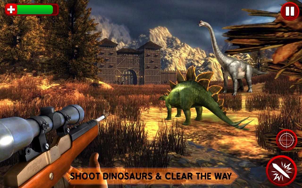 Wild Jungle Dino Hunting 3d截图1