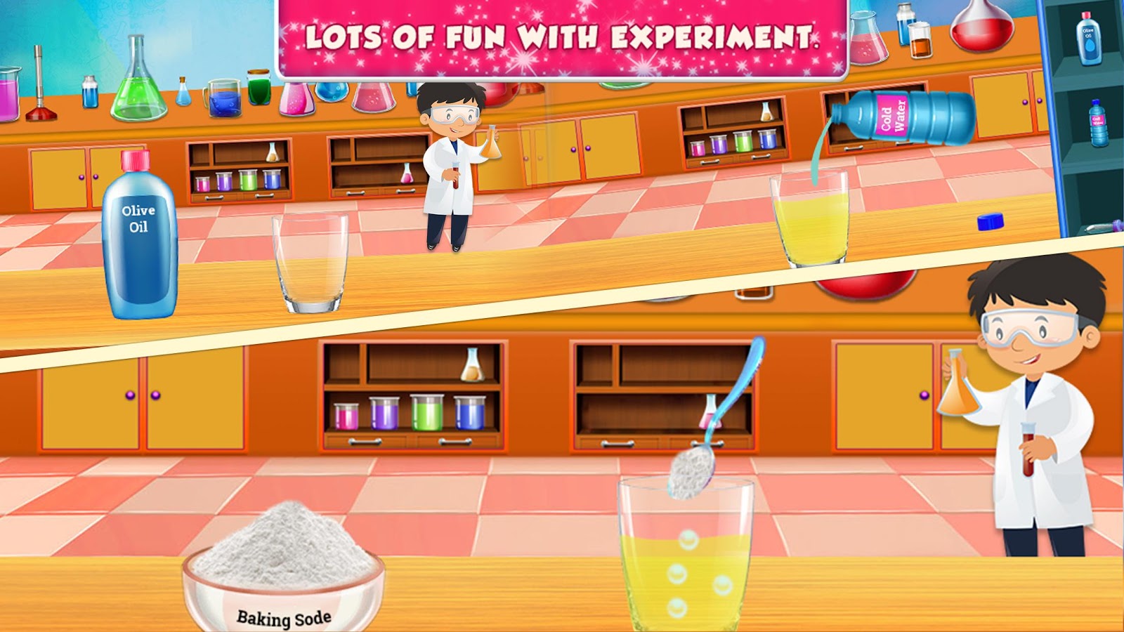 Science Experiment with Chemicals for toddler截图2