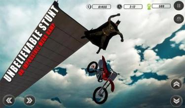 Super hero stunt bike - mega ramp racing截图5