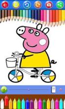 Peppa Coloring Pages for kids截图2