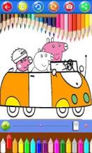 Peppa Coloring Pages for kids截图1
