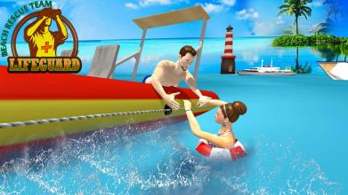 Beach Rescue  Survival Simulator  Rescue 911截图5