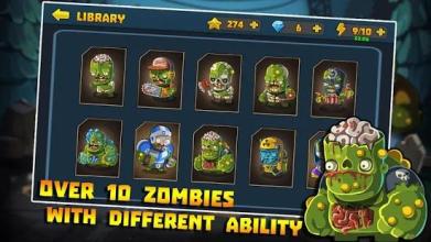 Stupid Zombies Tsunami Vs SWAT - Defense & Battle截图4