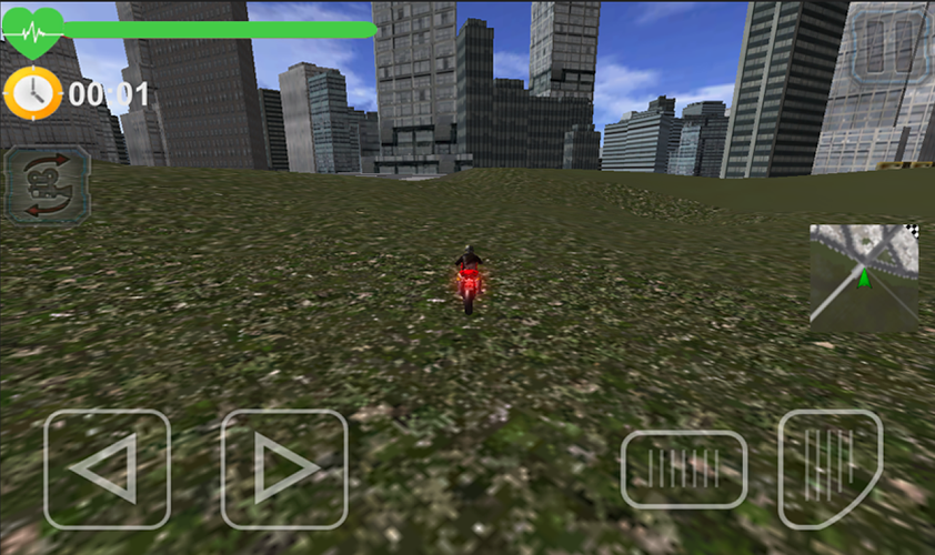 Zombie City: Bike Racing截图2