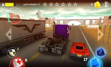 Traffic Fast Car Road Racer 3D截图2