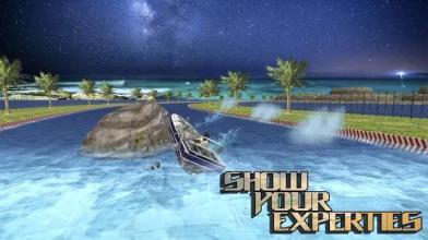 Speed Boat Racing 3D Game截图3