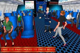 Virtual Air Hostess Career Airplane Attendant Sim截图4