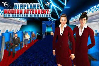 Airplane Modern Attendant: Air hostess Simulator截图4
