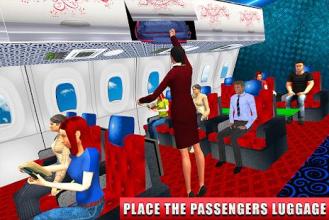 Airplane Modern Attendant: Air hostess Simulator截图2