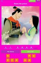 Disney Princess Prince and Villians Quiz截图3