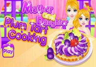 Mother and Daughter Plum Tart Cooking截图4