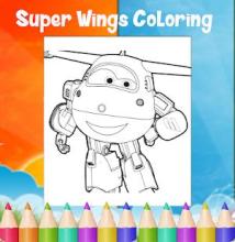 Coloring Super wingss for Kids截图3