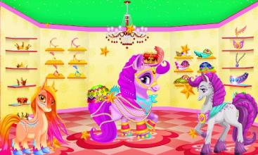 Rainbow Pony Horse Makeover: Pet Grooming Salon截图1