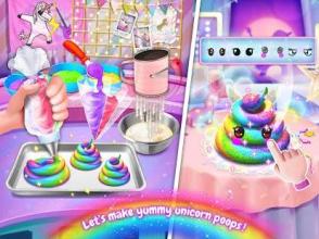 Rainbow Unicorn Poop: Desserts Food Maker截图3