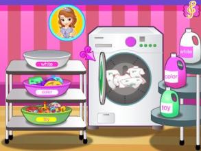Princess Washing Clothes截图4