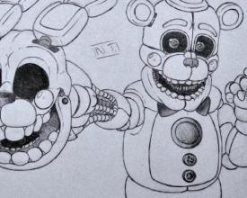 Jigsaw FNAF Puzzles Toys截图2