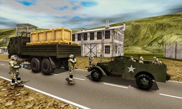 US Army Offroad Truck Driving Simulator 2018截图3