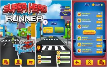 Super Hero 3D Subway Runner截图3