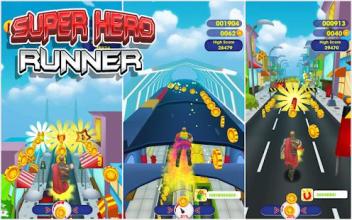 Super Hero 3D Subway Runner截图4