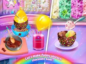 Rainbow Unicorn Poop: Desserts Food Maker截图2