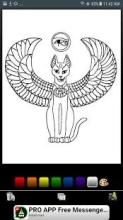 Egypt Coloring Book Free截图1