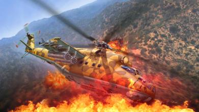 Gunship Shooting Strike Battle截图3