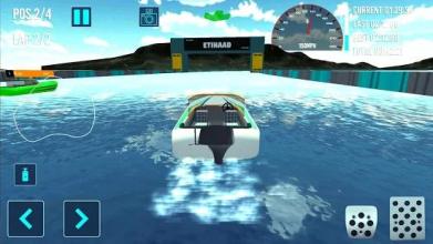 Boat Racing Water Simulator 3D截图4