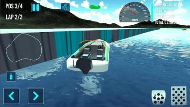 Boat Racing Water Simulator 3D截图5