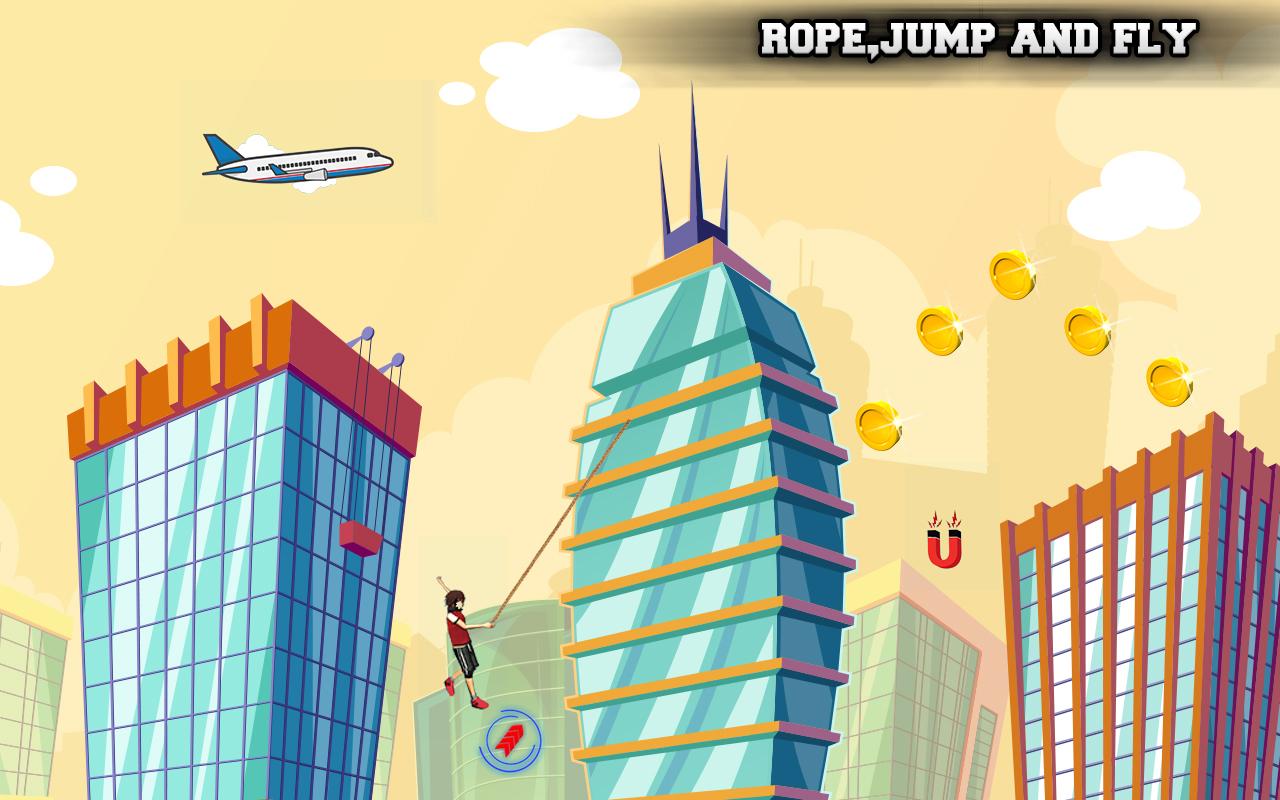 Flying Rope Guy截图5