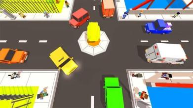 Blocky Taxi Driver 3D: Crazy Taxi Simulator 2018截图4