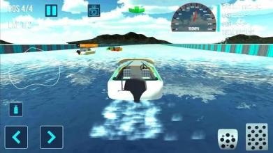 Boat Racing Water Simulator 3D截图2