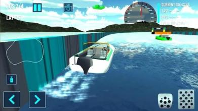 Boat Racing Water Simulator 3D截图3