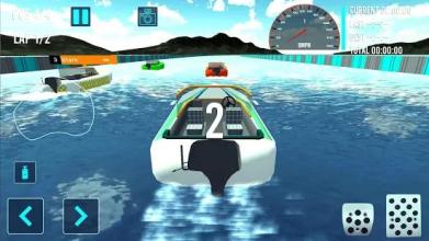 Boat Racing Water Simulator 3D截图1