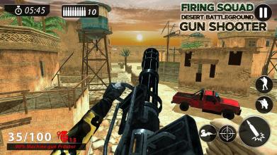 Firing Squad Desert Battleground  Gun Shooter截图5