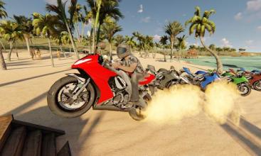 Beach Bike Stunt Racing Adventure: Motocross Jump截图4