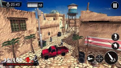 Firing Squad Desert Battleground  Gun Shooter截图3