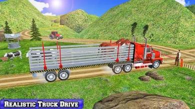 Animal Truck Transporting Adventure 2018截图2