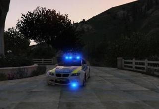 Police BMW Car Game截图2