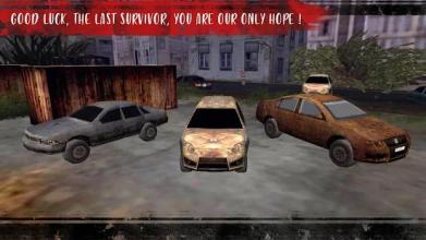 Car Parking Simulator 2018 - Zombie Apocalypse 3D截图1