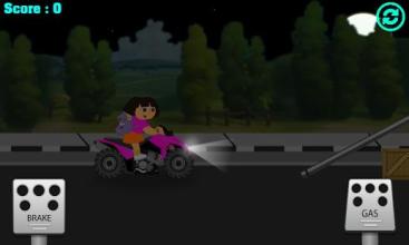 Little Dora ATV Racing Adventure : dora games free截图4